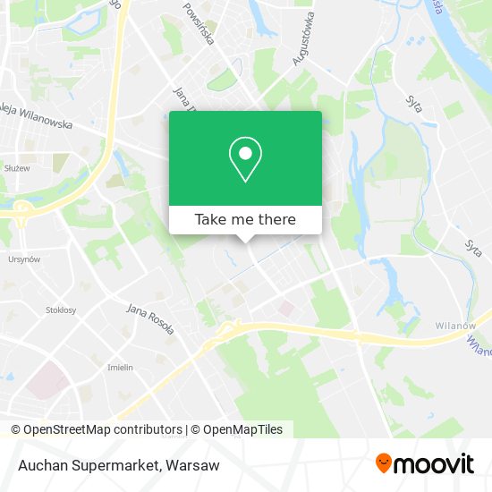 Auchan Supermarket map