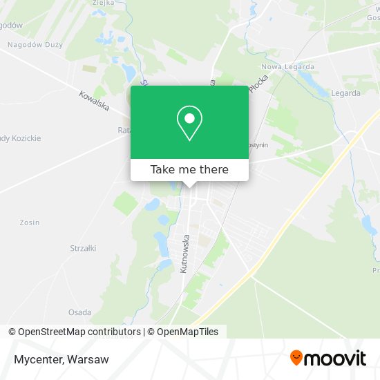 Mycenter map