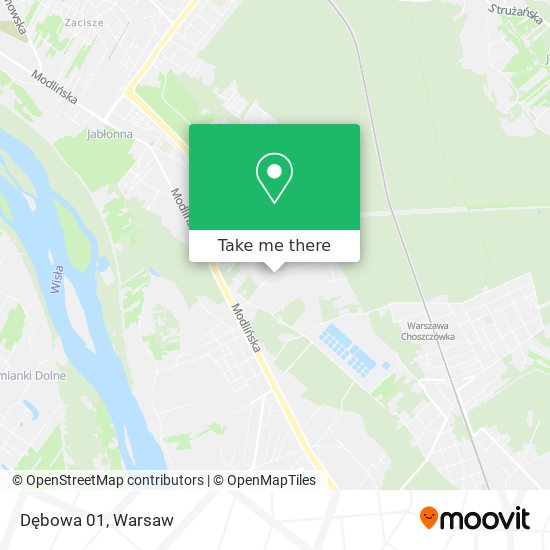 Dębowa 01 map