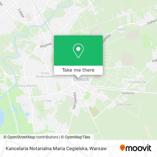 Карта Kancelaria Notarialna Maria Cegielska