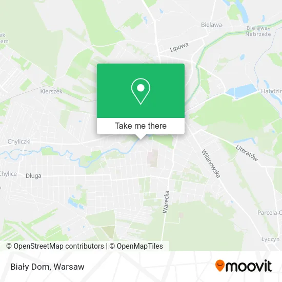 Biały Dom map