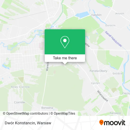 Карта Dwór Konstancin