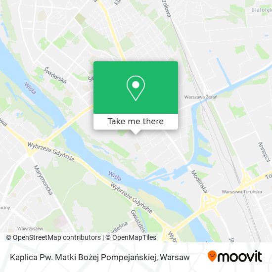 Kaplica Pw. Matki Bożej Pompejańskiej map