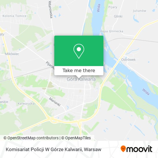 Komisariat Policji W Górze Kalwarii map