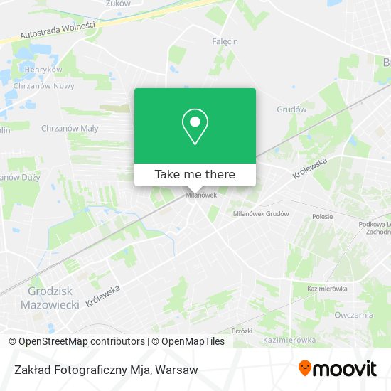 Zakład Fotograficzny Mja map