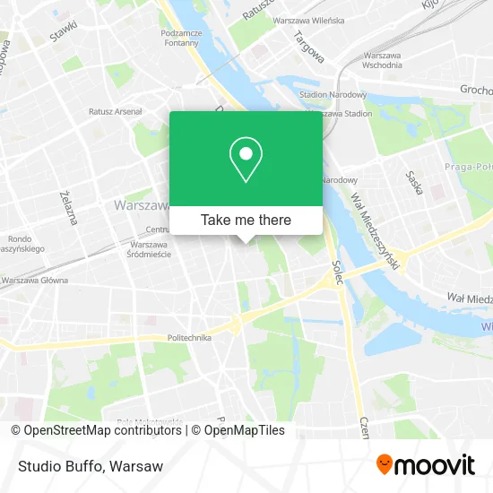 Studio Buffo map