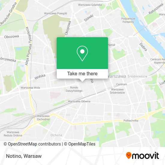 Notino map
