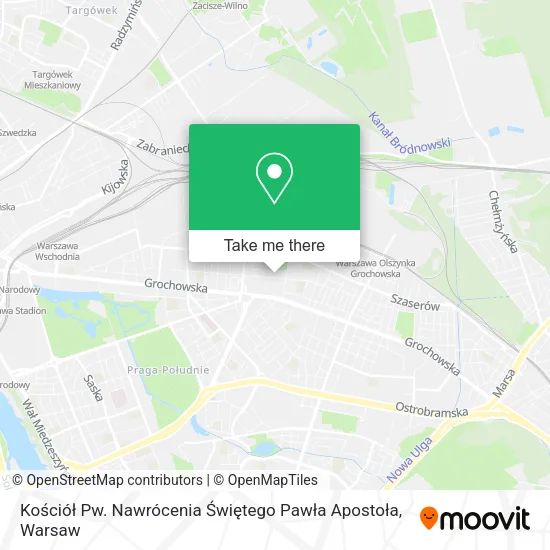 Kościół Pw. Nawrócenia Świętego Pawła Apostoła map