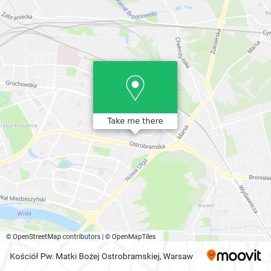 Kościół Pw. Matki Bożej Ostrobramskiej map