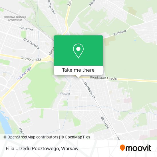 Filia Urzędu Pocztowego map