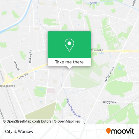 Cityfit map