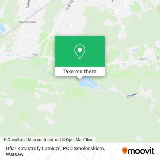 Ofiar Katastrofy Lotniczej POD Smoleńskiem map