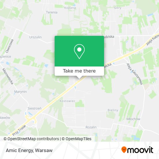 Amic Energy map