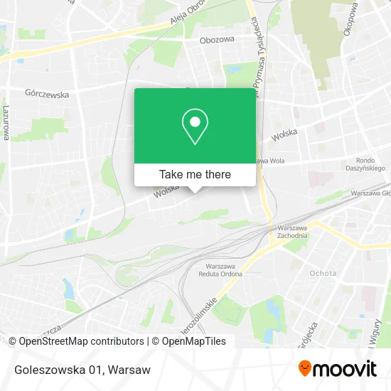 Карта Goleszowska 01