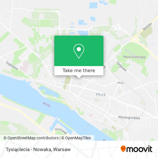 Tysiąclecia - Nowaka map