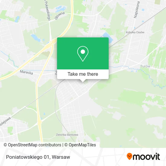 Poniatowskiego 01 map