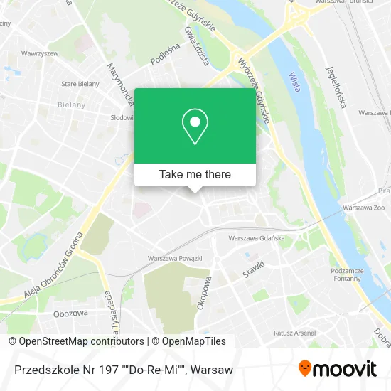 Przedszkole Nr 197 ""Do-Re-Mi"" map
