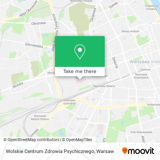 Карта Wolskie Centrum Zdrowia Psychicznego