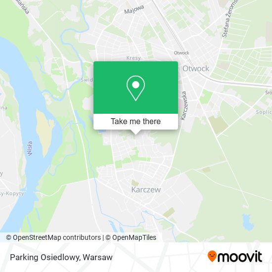 Parking Osiedlowy map