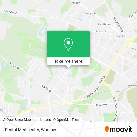 Dental Medicenter map