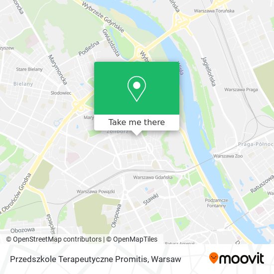 Przedszkole Terapeutyczne Promitis map