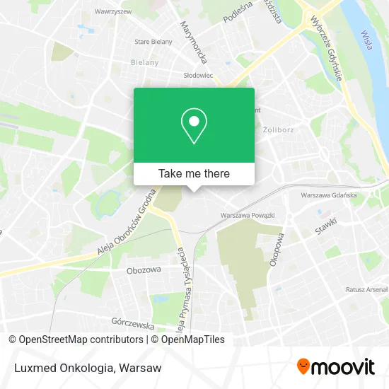Luxmed Onkologia map