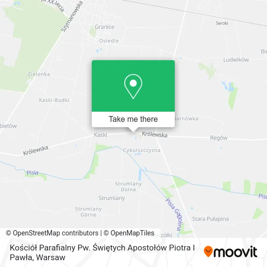 Kościół Parafialny Pw. Świętych Apostołów Piotra I Pawła map