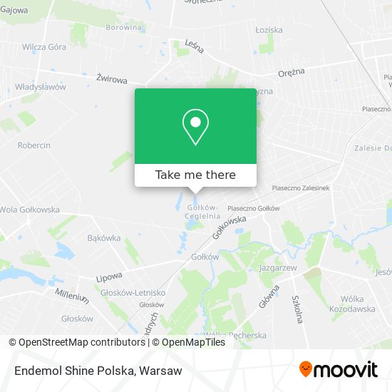 Endemol Shine Polska map