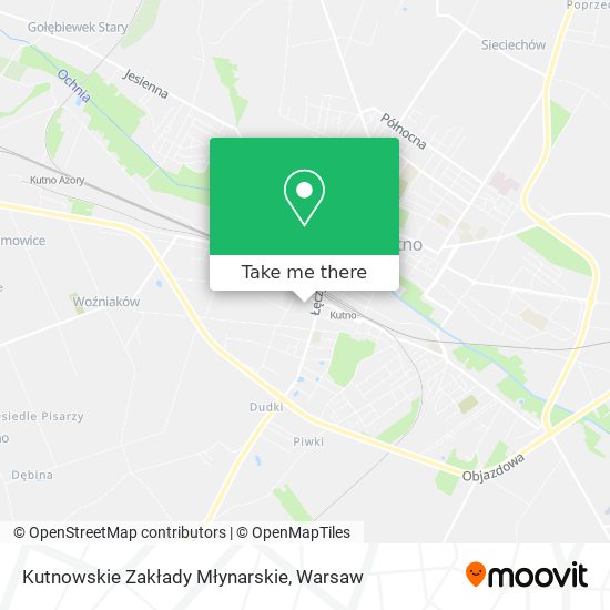 Kutnowskie Zakłady Młynarskie map