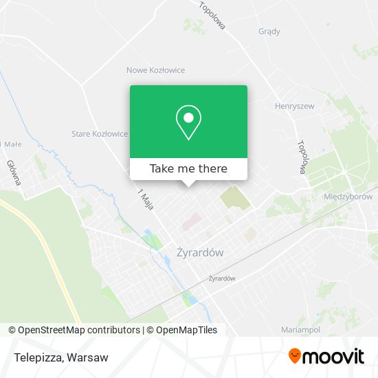 Telepizza map