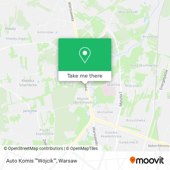 Auto Komis ""Wójcik"" map