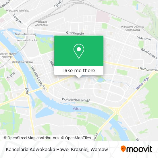 Карта Kancelaria Adwokacka Paweł Kraśniej