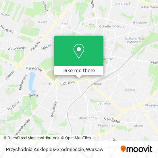 Przychodnia Asklepios-Śródmieście map