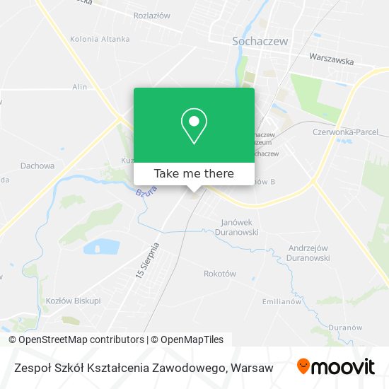 Zespoł Szkół Kształcenia Zawodowego map