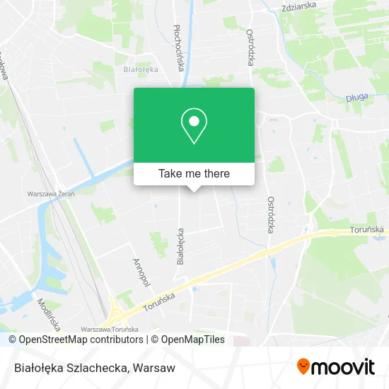 Białołęka Szlachecka map