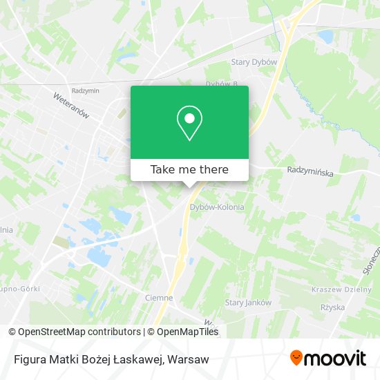 Figura Matki Bożej Łaskawej map