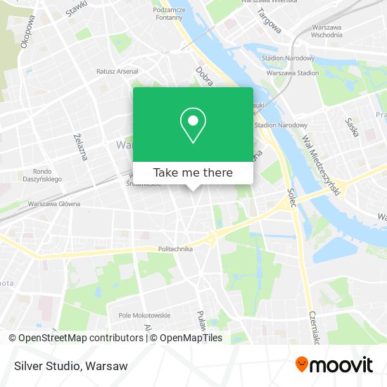 Silver Studio map