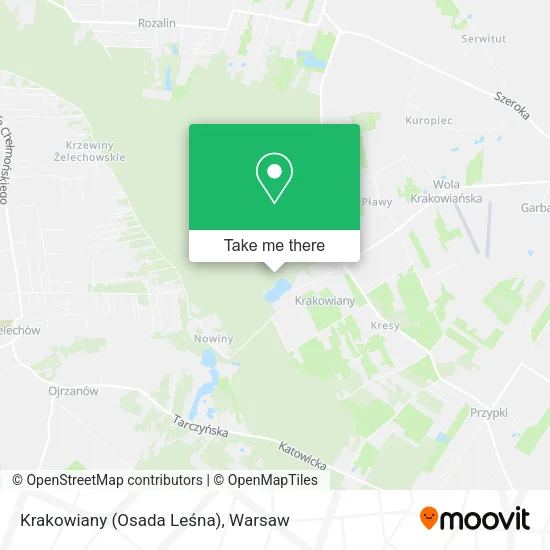 Карта Krakowiany (Osada Leśna)