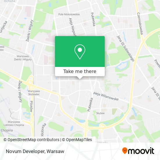 Novum Developer map