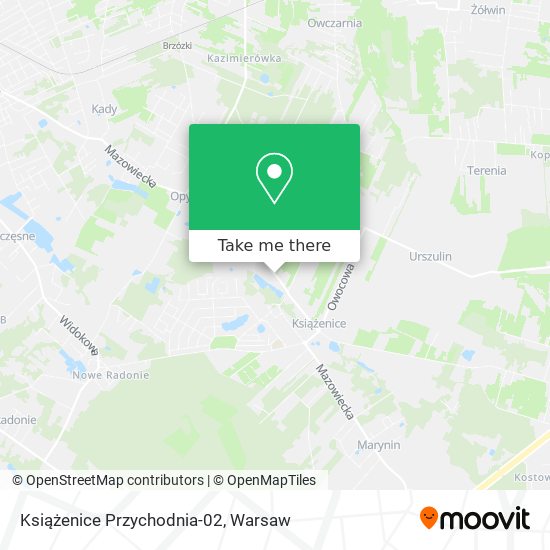 Książenice Przychodnia-02 map