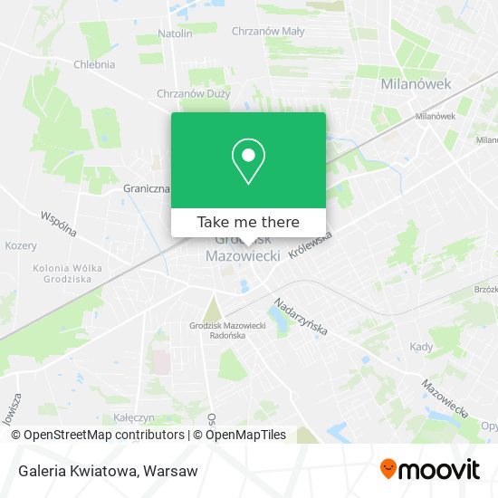 Galeria Kwiatowa map