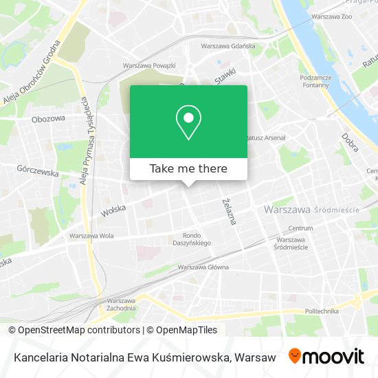 Kancelaria Notarialna Ewa Kuśmierowska map