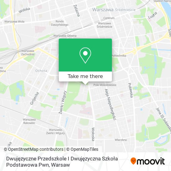 Dwujęzyczne Przedszkole I Dwujęzyczna Szkoła Podstawowa Pwn map