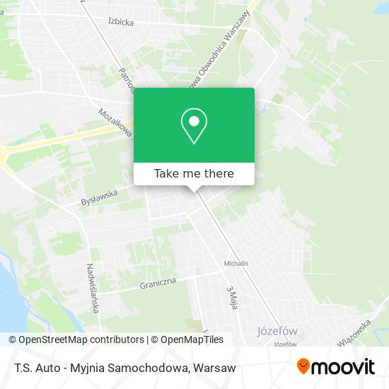 T.S. Auto - Myjnia Samochodowa map