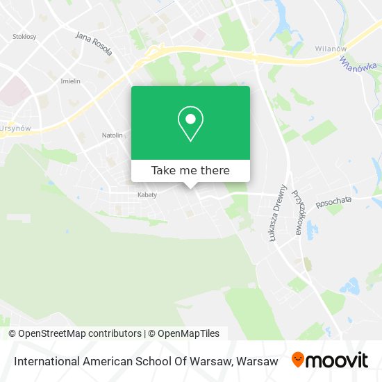 International American School Of Warsaw map