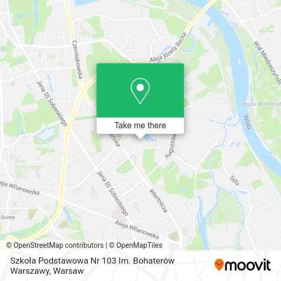 Szkoła Podstawowa Nr 103 Im. Bohaterów Warszawy map
