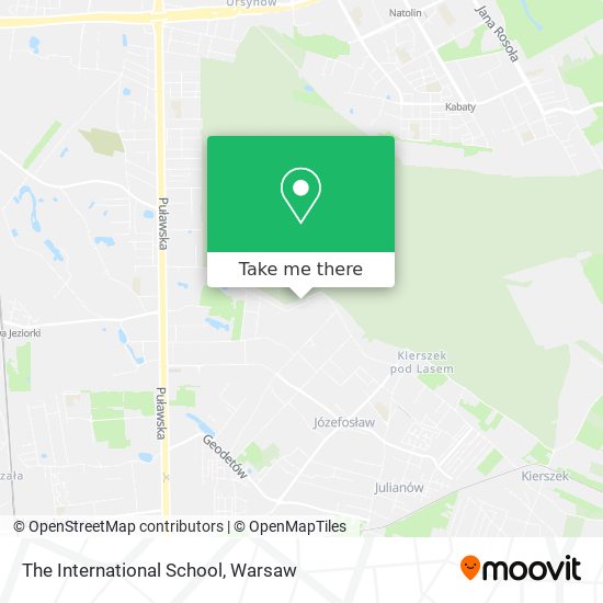 The International School map