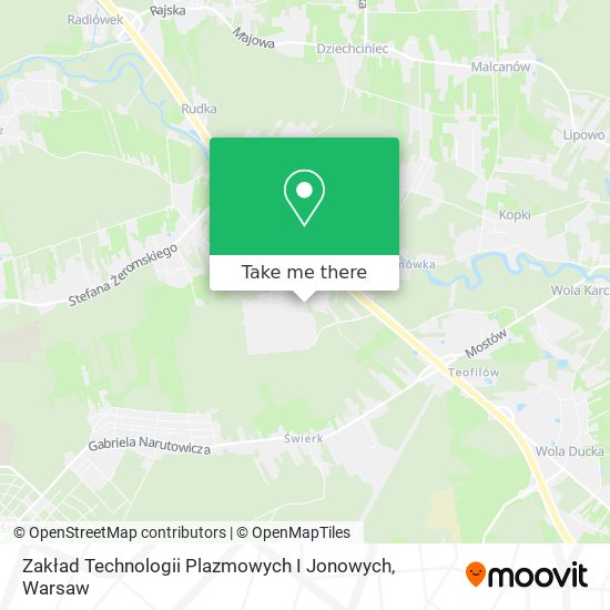 Zakład Technologii Plazmowych I Jonowych map