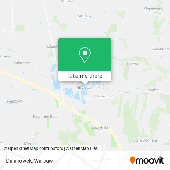 Dalanówek map