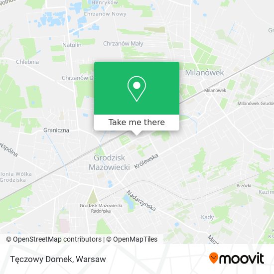 Tęczowy Domek map